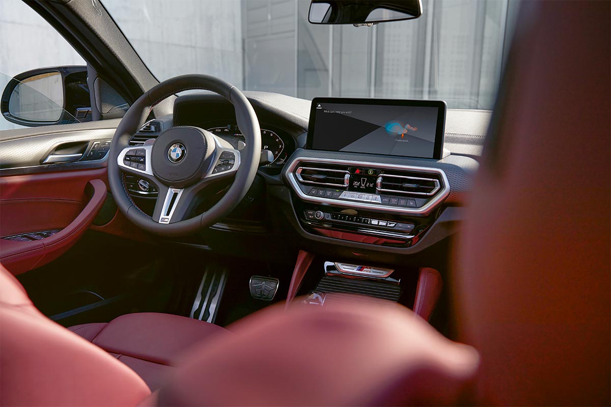 Design interiéru BMW X4