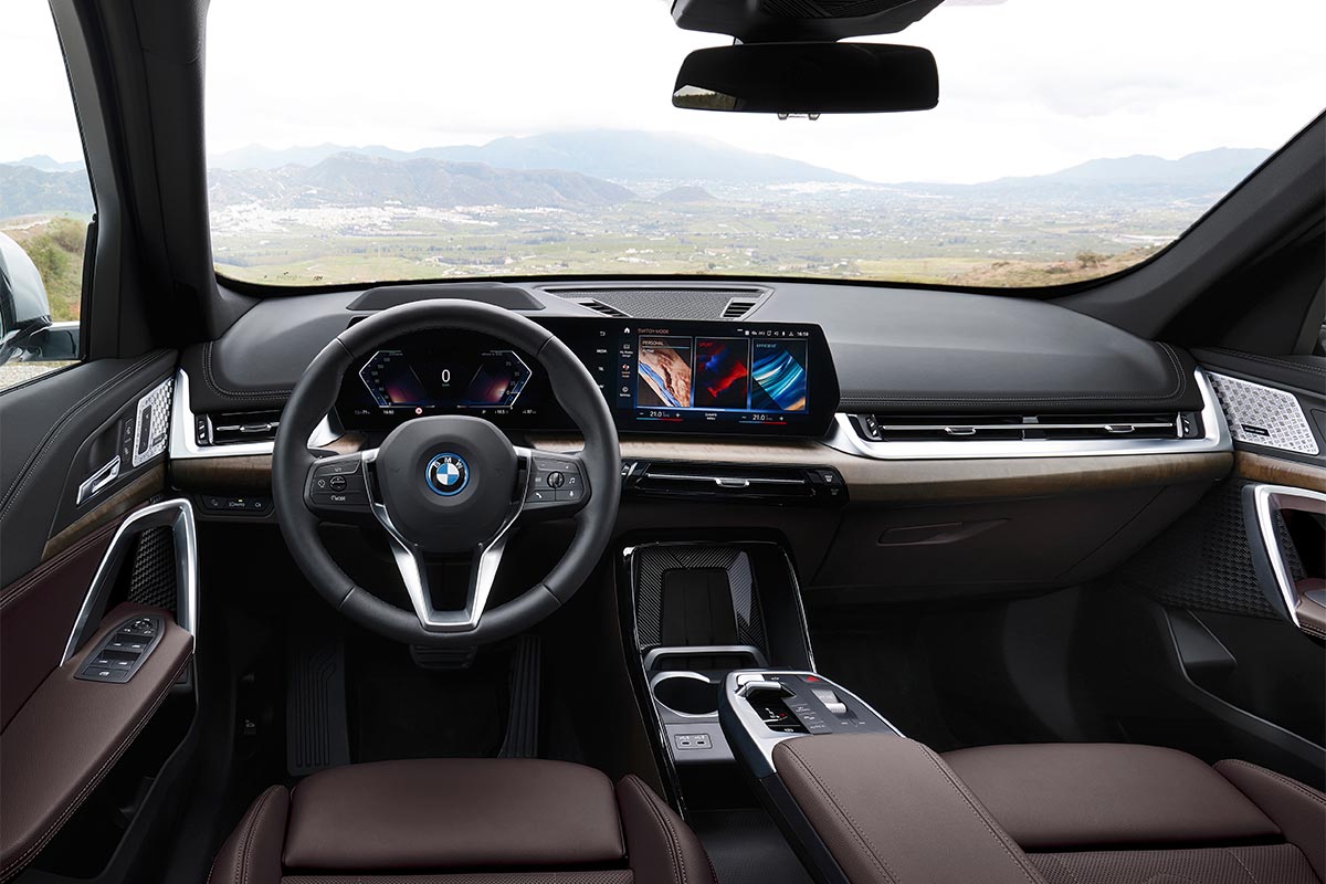 Design interiéru nového BMW iX1