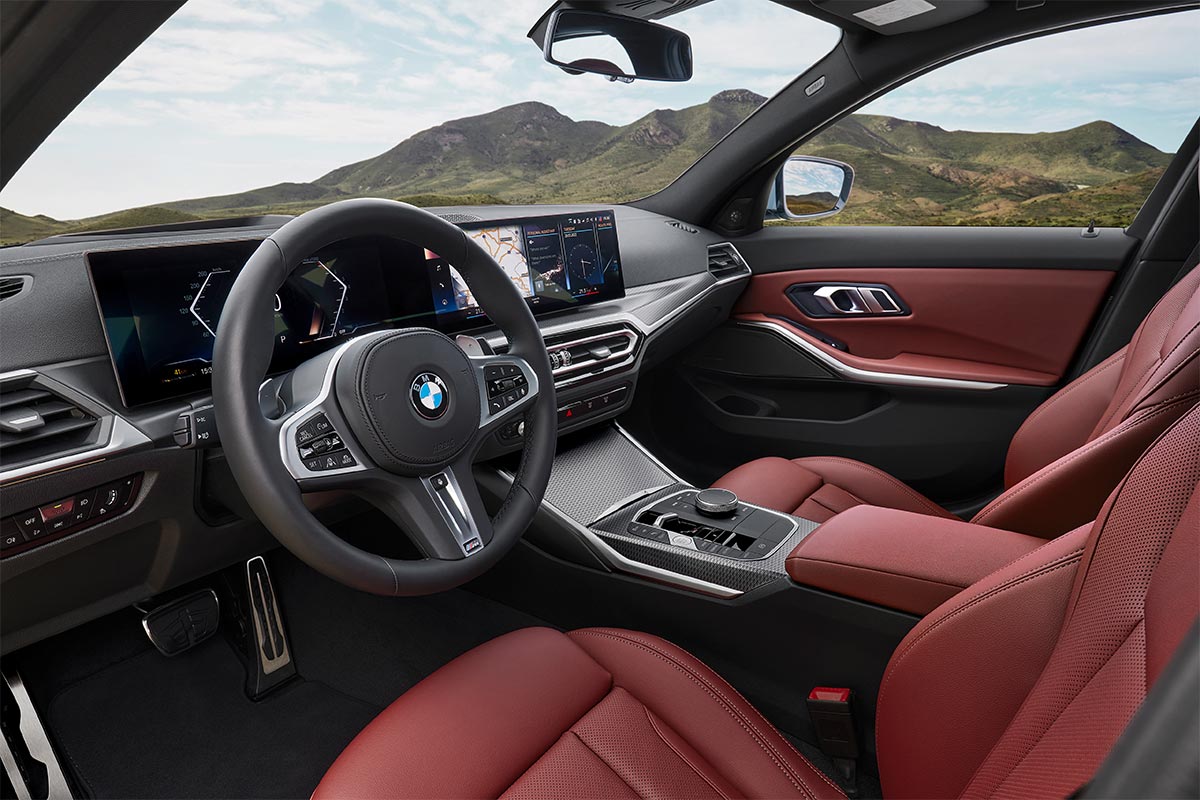 Design interiéru nového BMW řady 3 Sedan