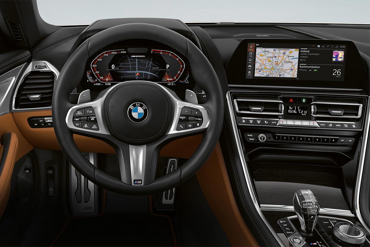 Technologie pohonu a podvozku BMW řady 8 Cabrio