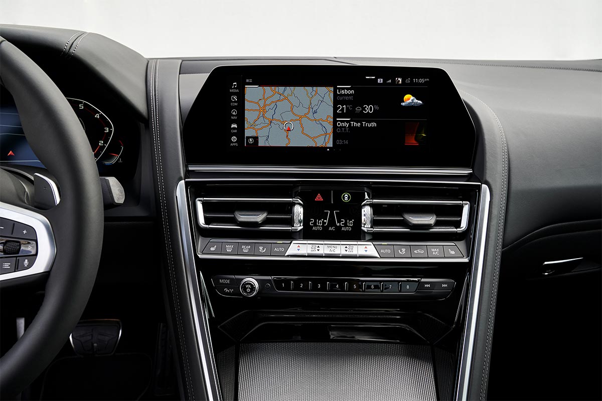 Digitální technologie nového BMW řady 8