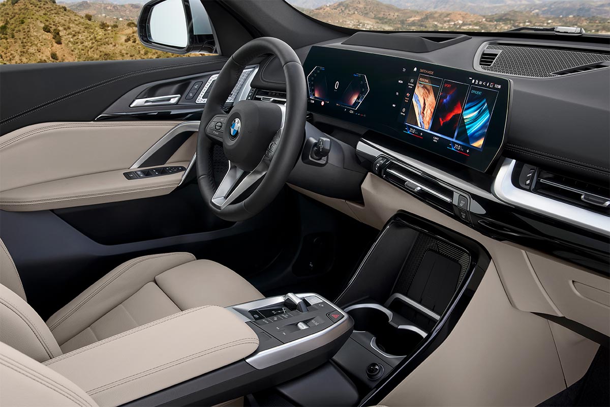 Interiér BMW X1