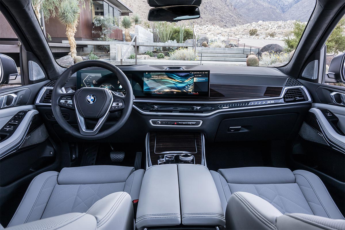 Design interiéru nového BMW X5