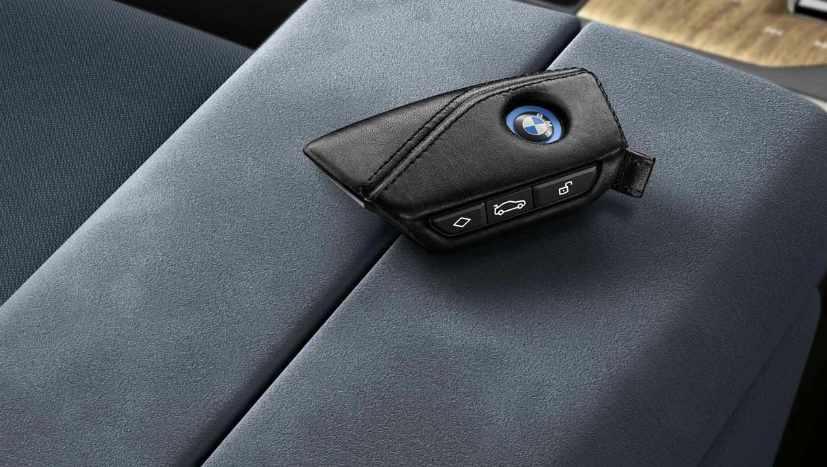BMW kožené pouzdro na klíč