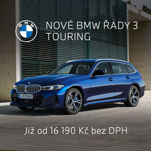 Nové BMW řady 3 Touring již od 16 190 Kč měsíčně bez DPH