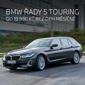 BMW řady 5 Touring již od 19 990 Kč měsíčně