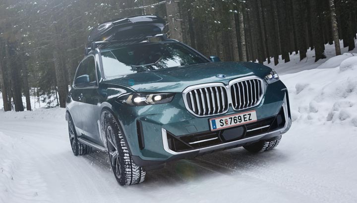 BMW Zimní prohlídka