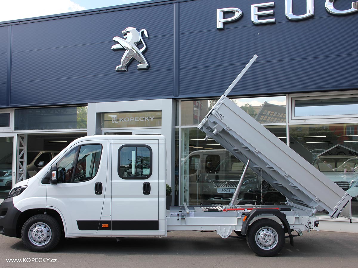 Fotogalerie modelu Peugeot BOXER 7 míst, třístranná sklápěcí nástavba