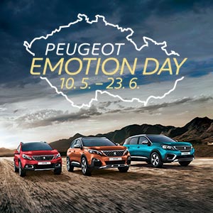 Nastartujte své emoce s Pežoťákem na Peugeot Emotion Day