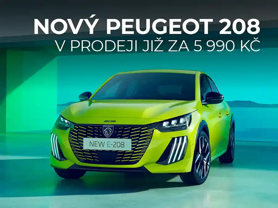 Peugeot 208 v prodeji
